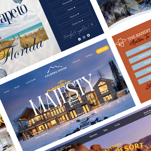 Vacation Rental Website Design